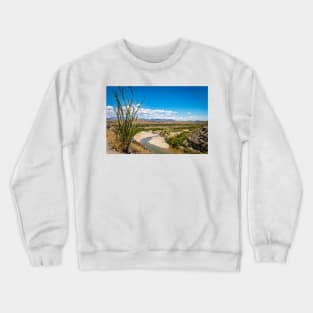 Rio Grande at Big Bend Crewneck Sweatshirt